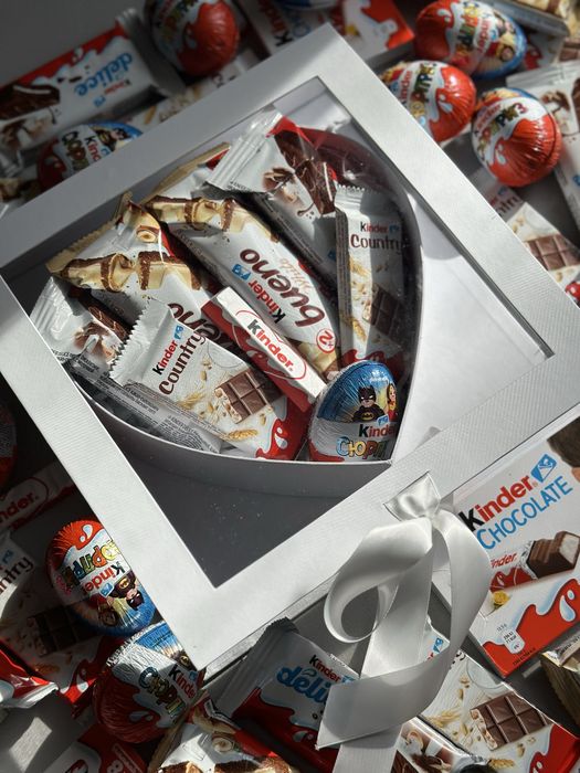 Киндер боксы на 8марта,14февраья