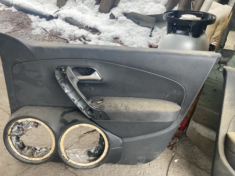 Обшивка панель дверей, передние vw поло