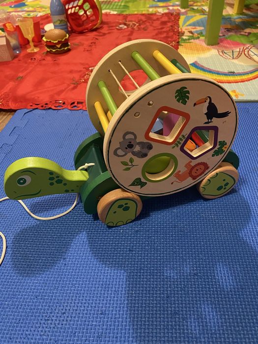 Jucarie Testoasa din lemn