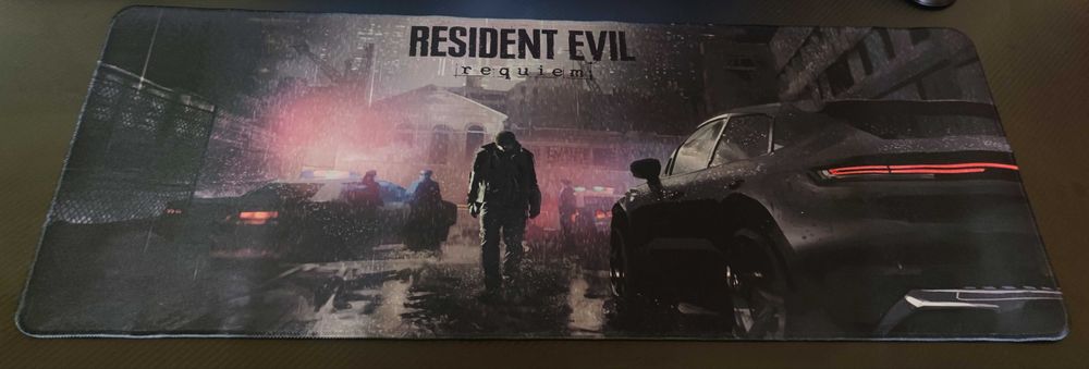 Resident Evil Requiem Mousepad Leon S. Kennedy x Porsche