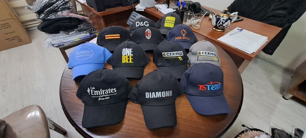 Кепки + вышивка на кепки по низким ценам от производителя