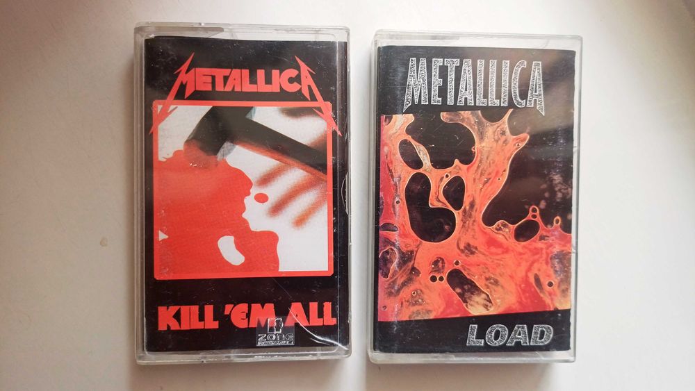 Casete audio Metallica, 2 bucati