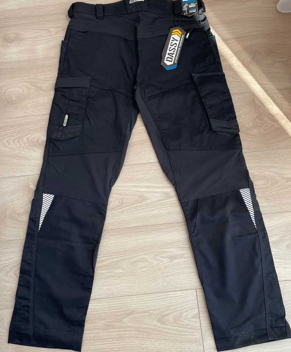 Pantaloni de lucru DASSY Helix, negru, marime 50