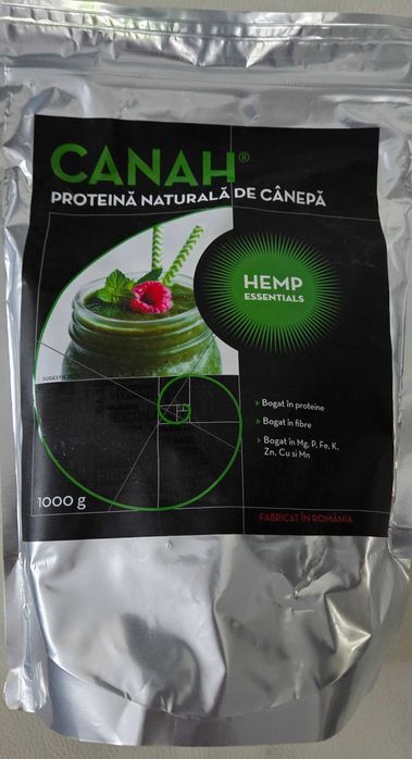 Pudră proteica de canepa Canah 1 kg