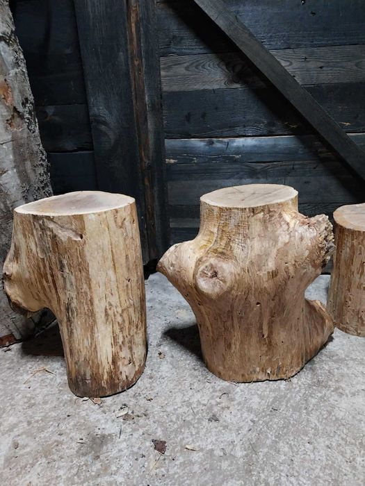 Дъбови трупчета за разсичане на кокали и месо