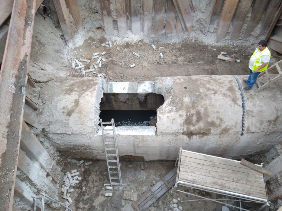 Taieri/demolări beton cu disc si fir diamantat