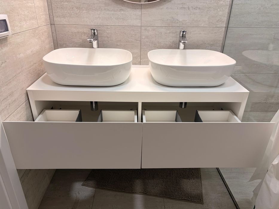 Vand chiuvete+dulap sustinere