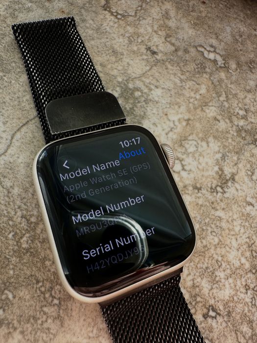 Apple watch se 40mm 2nd generation - КАТО НОВ