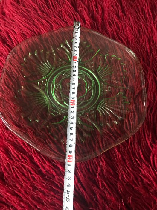 Чиния за торта/фруктиера/плато ; кана с капак