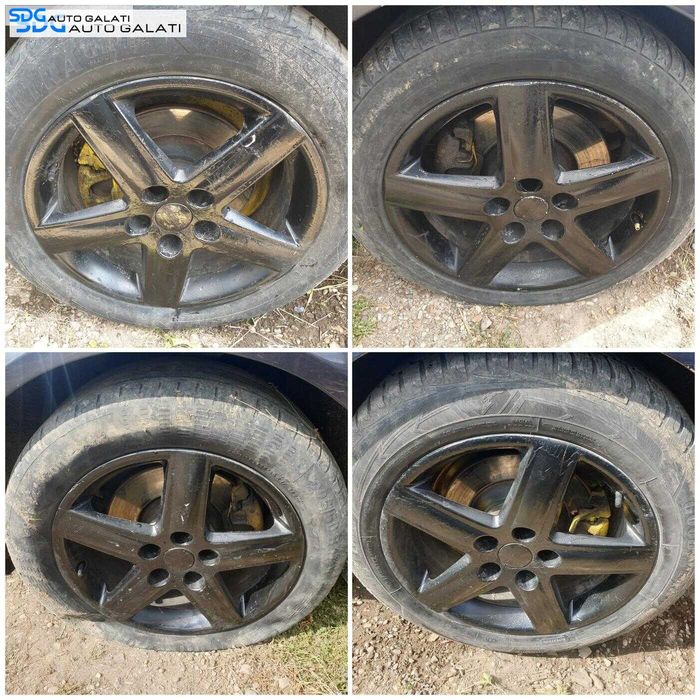 Set 4 Jante Janta Roata Roti Aluminiu R17 Volkswagen Caddy 4 2015 - 2020 PCD 5x112 CB 57.1 [Q10390]