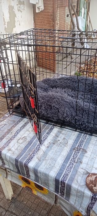 Метална клетка за куче