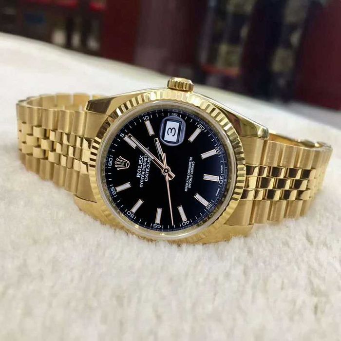 Луксозен мъжки часовник Rolex Gold