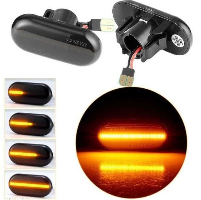 lampi aripi led leduri semnalizare dinamica Dacia Logan 1 Duster 1