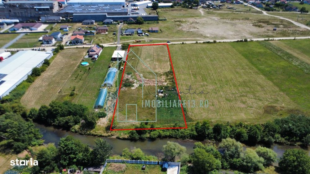 Teren de 5.000 mp in Petresti, Zona Zavoi – deschidere de 46 m