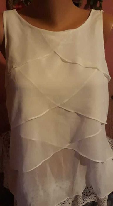 ZARA Бяла Туника