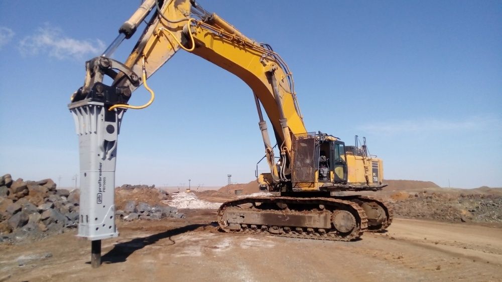 Гидромолоты ProfBreaker для спецтехники.