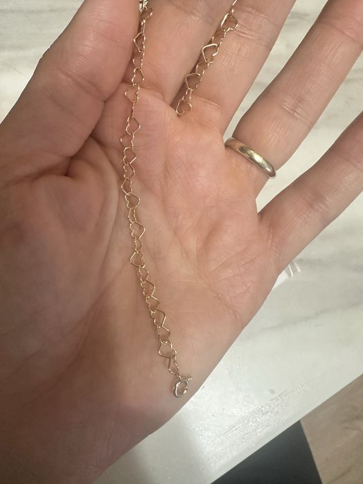 Сребърна гривна със златна баня от my silver.