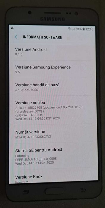 Samsung Galaxy J7 (2016), 16GB, 4G, Alb