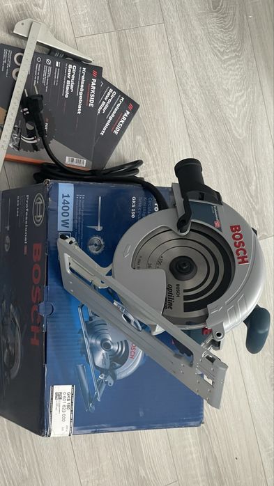 Circular Bosch Professional GKS 190, 1400W, 190 mm, nou