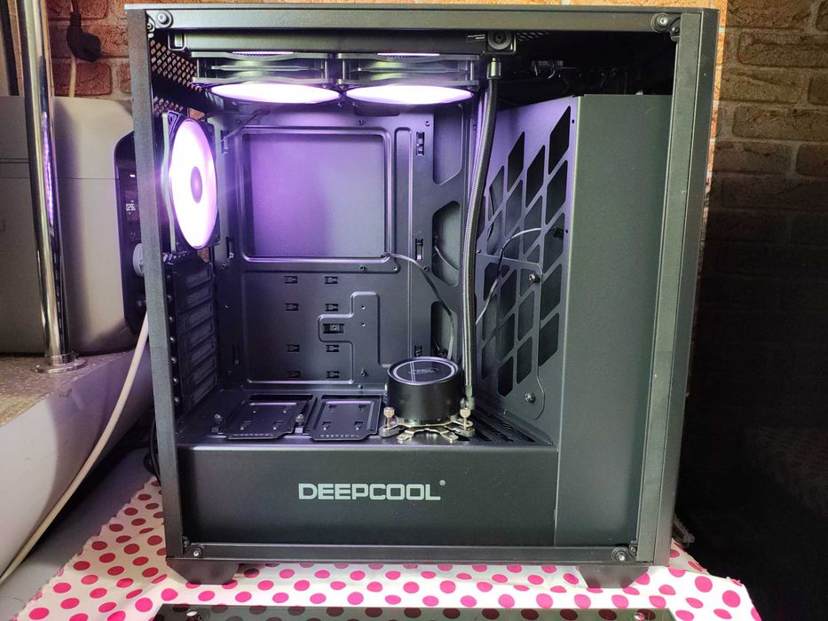 Carcasa Deepcool Earlkase RGB, Cooler GAMMAXX L240 V2 240 mm.