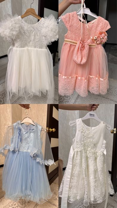 Продам платья на девочку в хорошем состоянии