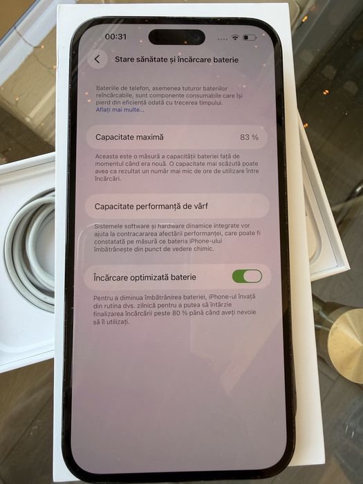 Vand  Iphone 14 Pro Max 128GB black