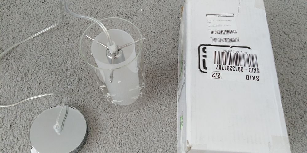Vand lampa/Pendul Star-Light, 1x40W, Alb,nou nout,calitate