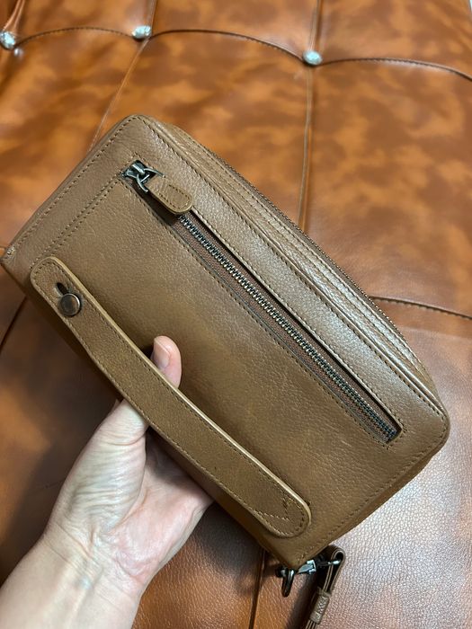 Барсетка кожаная для мужчин