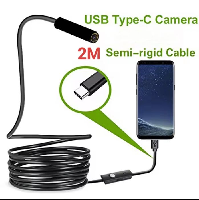 Camera Inspectie Auto , Camera Endoscopica 2m 5.5mm