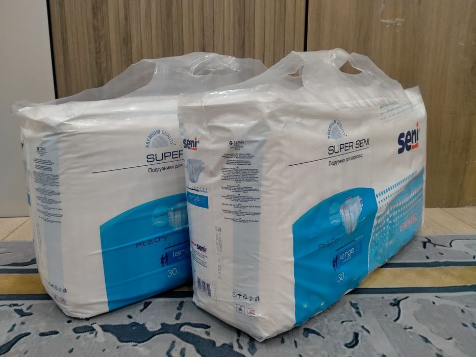 Продам подгузники seni 3