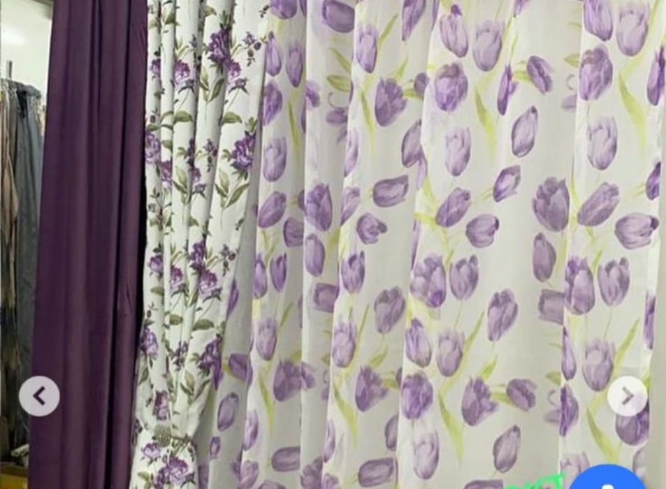 Продам комплект штор для гостинной