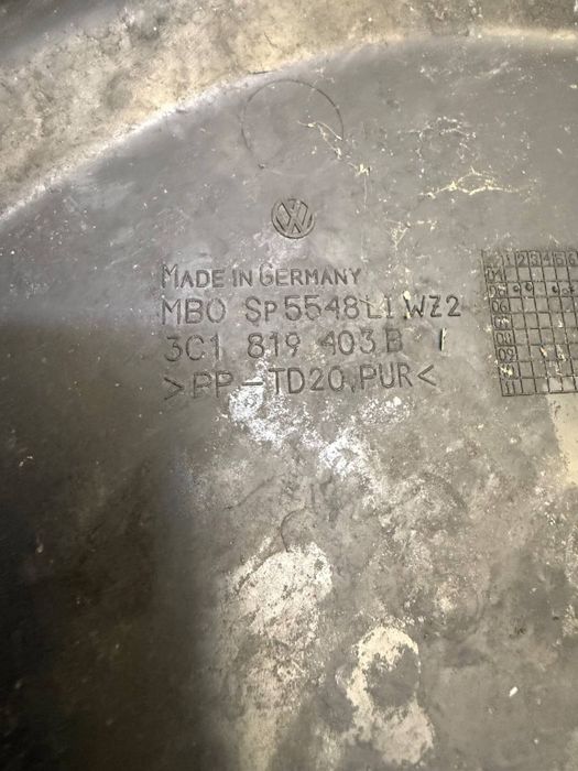 Grilă grile stanga dreapta stergator parbriz Passat B6 B7 Originale