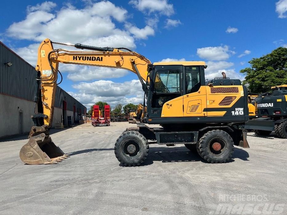 Экскаватор Hyundai 140w +145w Услуги
