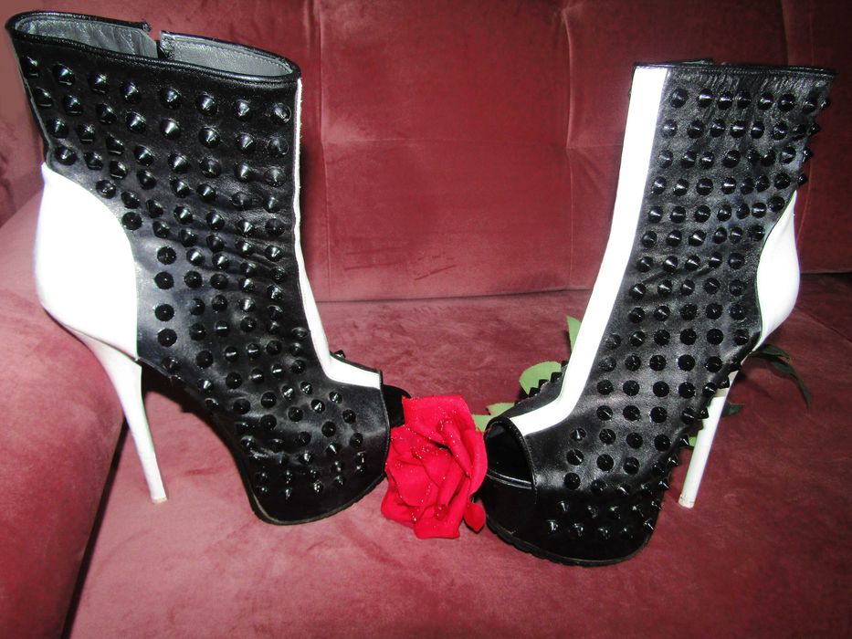 Италиански Боти От Естествена Кожа - CENTO UNDICI