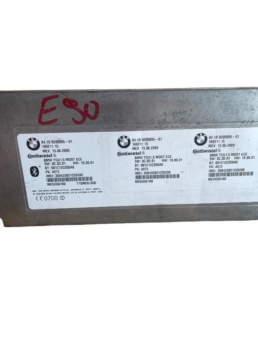 Modul/Unitate De Control Bluetooth Bmw 3 V E90 2004 - 2012 9205895-01