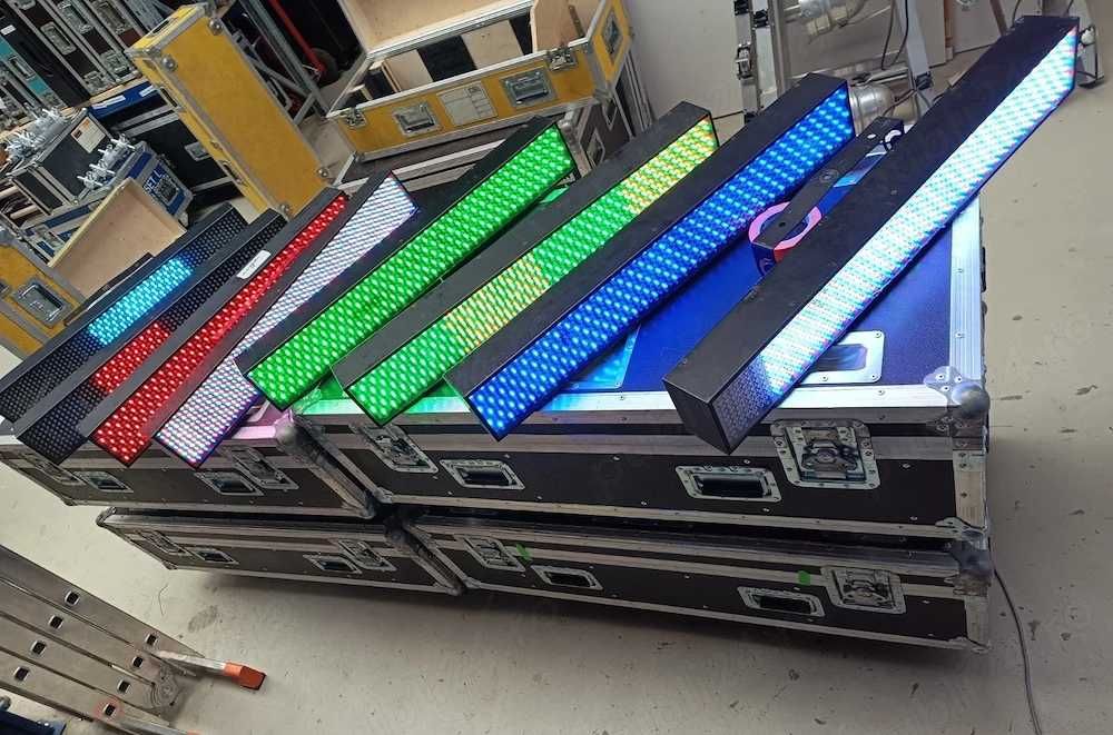Bare LED profesionale Eurolite LED Bar 648/5 RGB – DMX, iluminat scenă / arhitectural