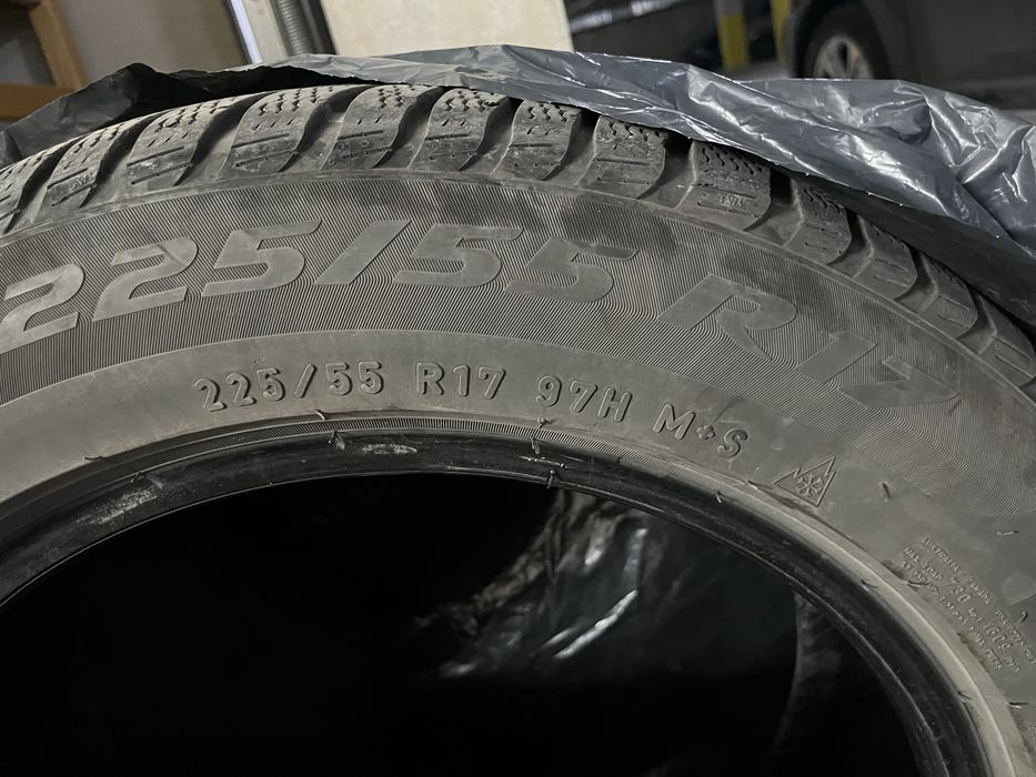 4бр 225/55/17 Pirelli Sotozero 3, Runflat, DOT 4117, с хомологация BMW