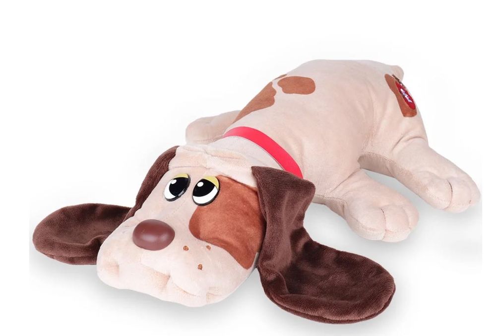 Jucarie Catel de Plus Papusa Caine Perna Pound Puppies Classic Plush