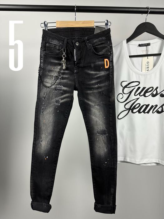 Dsquared дамски черни дънки