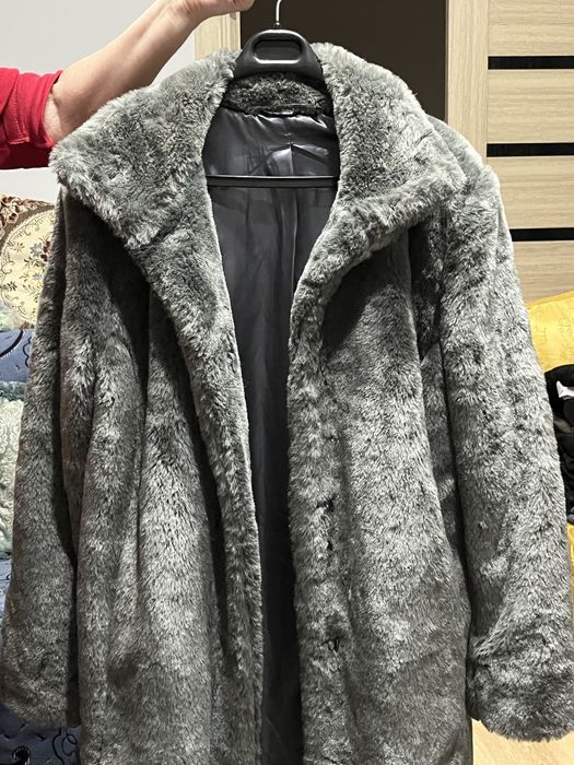 Шуба из искусственного меха