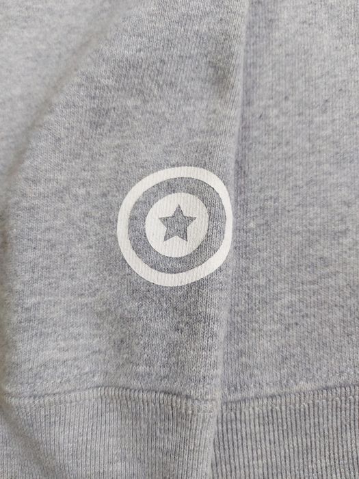 Bluză A Bathing Ape Grey&Green Camo WGM Shark Crewneck 100% Originala