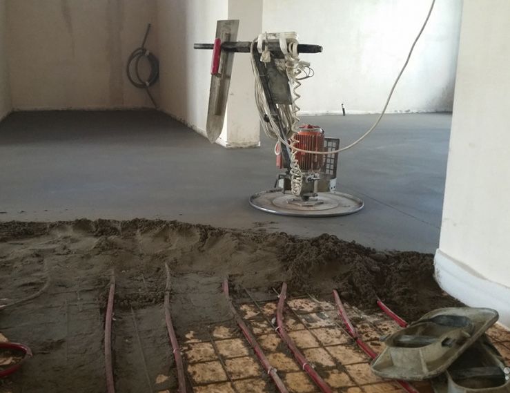 Полусухая стяжка