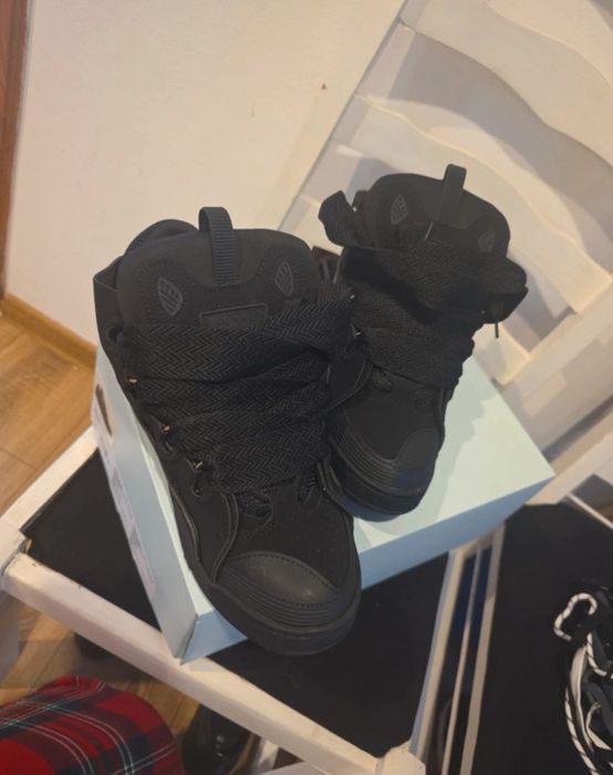 Lanvin curb sneakers