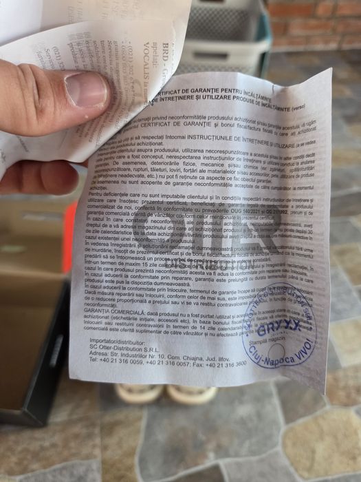 Sneakerși / Adidași bărbați GRYXX (Mărimea 44) – Piele naturală + Textil / Cu garanție și cutie