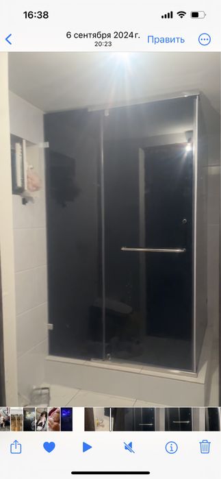 Срочно продам душевую перегородку