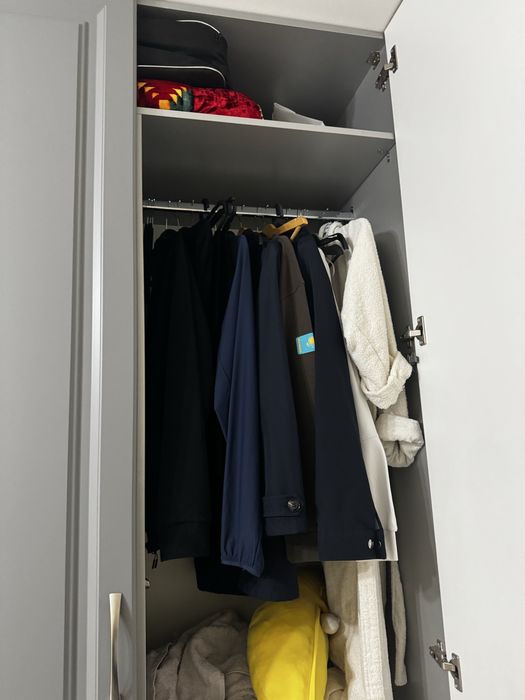 Красивый шкаф мдф до потолка 2,8