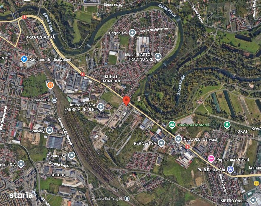 Birouri P2e Și Teren - Oradea, Calea Clujului Nr. 197