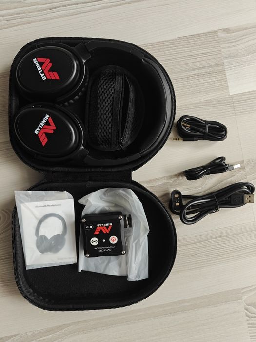 Minelab ML 80 с wireless module WM08 и  безжични слушалки