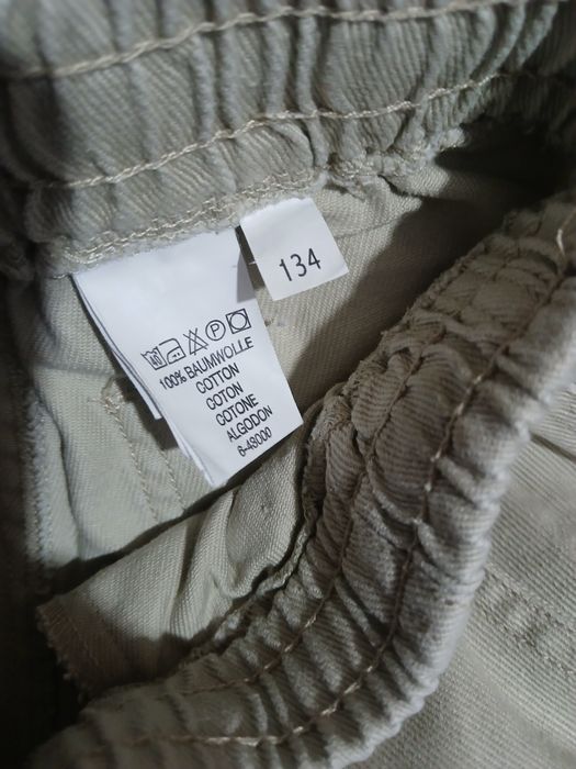 Pantaloni Cargo Bej 8-9 ani 134 cm 100% bumbac