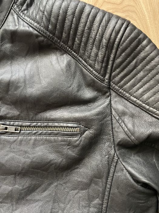 JACK & JONES Core  / мъжко кожено(естествена) яке L